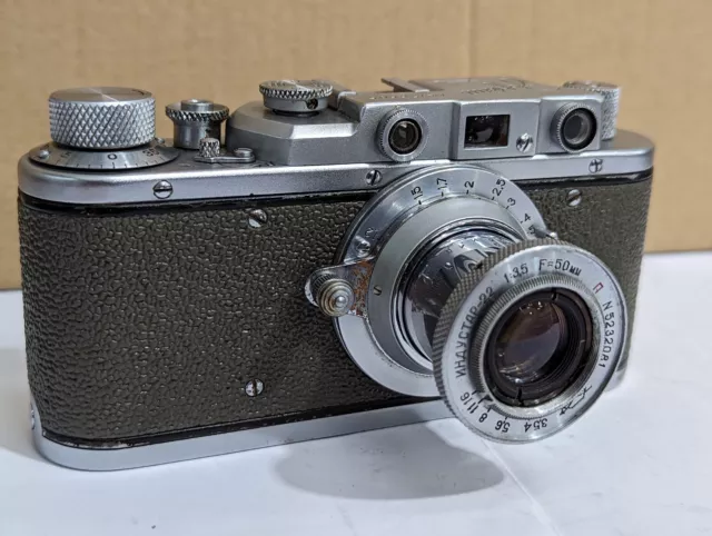 Old Vintage ZORKI 1 35mm Rangefinder Film Camera.