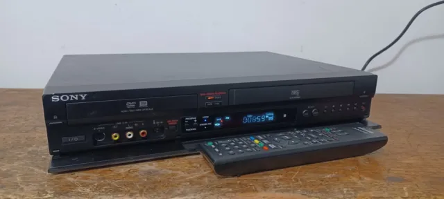 Sony RDR-VX450 DVD/VCR Combi Recorder HDMI Copy VCR to DVD. With Remote.