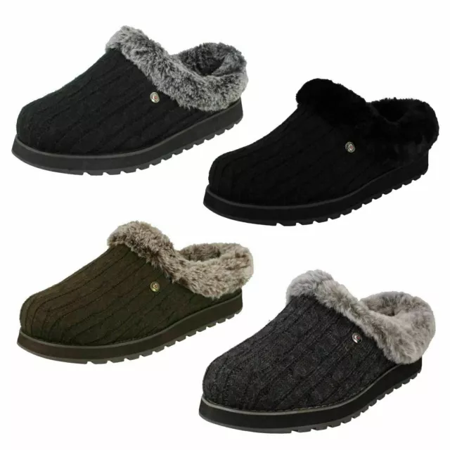 Femmes Glace Ange Mémoire Mousse à Enfiler Intérieur Chaussons Détail Prix