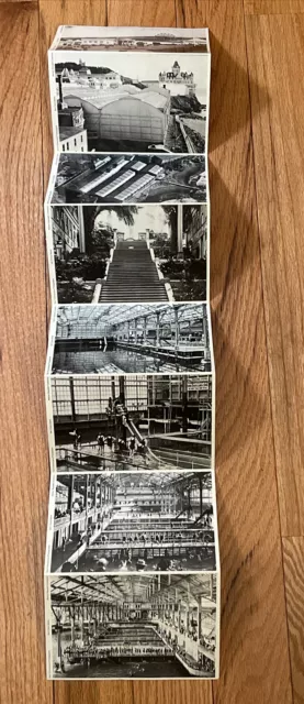 Set Of 8 UNUSED SAN FRANCISCO'S SUTRO BATHS NEW 1980 POSTCARDS