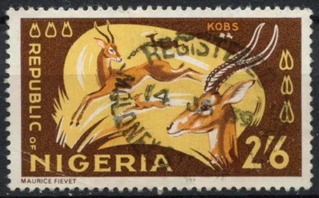 Nigeria 1965-6 SG#182, 2s6d Kobs Definitive Used #D19242