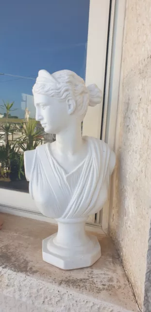 Stampo Busto DIANA 55 CM. in Gomma con Controstampo In Vetroresina Rinforzato