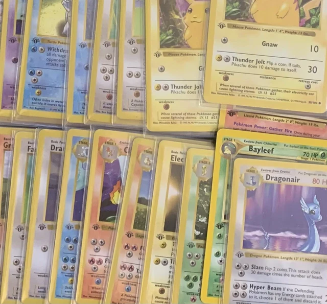 1st Edition ~ Old Pokemon Cards ~ 100% Vintage Pack - ONLY WOTC