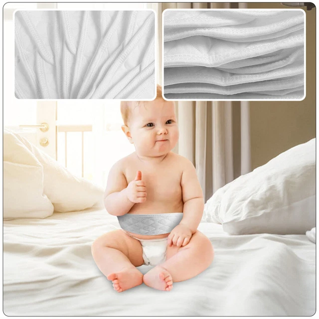 4 PCS BELLY Band Baby Button Umbilical Cord Protector Newborn £7.59