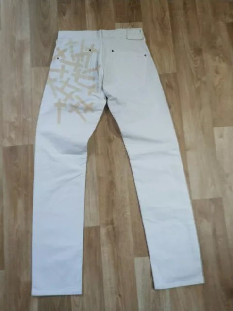 Jeans BLANC (pantalon)  ANDY WARHOL taille 29/34 Très rare et beau!!! 2