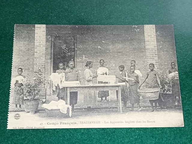 CONGO FRANCAIS - BRAZZAVILLE 28-4-1906 SUR No30 PANTHERE