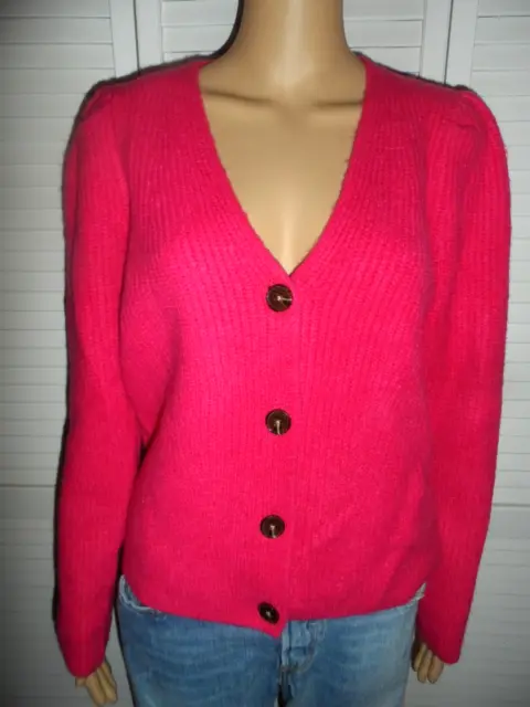 Pretty Vince Camuto size M pink cardigan sweater women NWT
