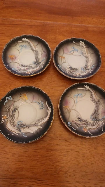 Lot De 4 Soucoupes Carrées Pour Plantes | 22.2cm | Intérieur/Extérieur | Noir