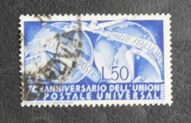 TIMBRES D'ITALIE : 1949 YVERT N° 538 Oblitéré - U.P.U. - TBE