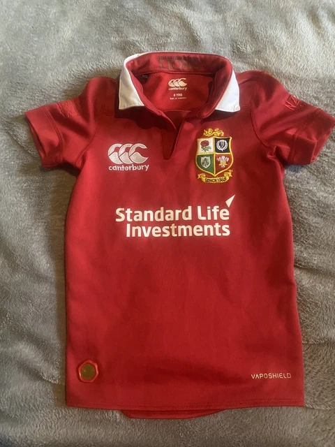 KIDS LIONS RUGBY Shirt Age 6 5.99 PicClick UK