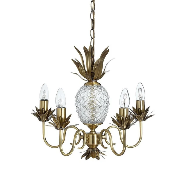 Marks and Spencer Puerto Pineapple Chandelier (40 Watt screw in bulbs included)