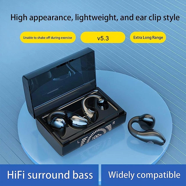 Auricolari wireless con custodia di ricarica - Cuffie Bluetooth RD31F 5.3 S8C8