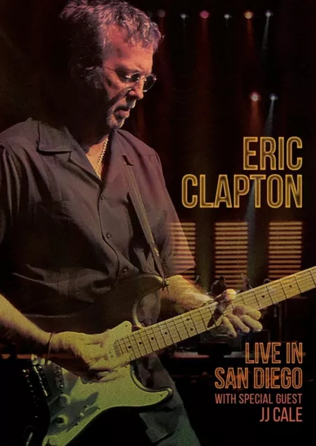 Eric Clapton - Live In San Diego With Special Guest Jj Cale  Dvd New!