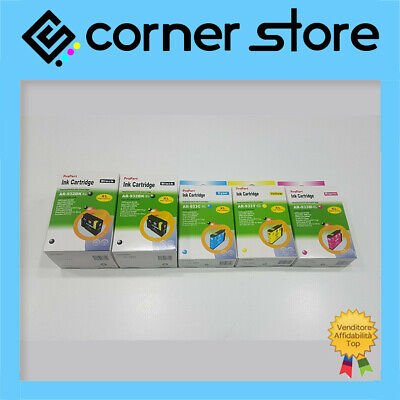 Kit 5 Cartucce Compatibili Hp 932XL nero + 933XL colore CN053AE-Officejet 6700