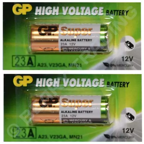 23A L1028 A23 LRV08 MN21 | GP Batteries | Alkaline Battery | 12v | 1  x  2  Pack