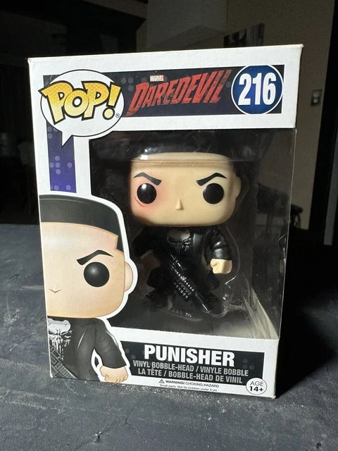 Funko Pop! Marvel:  THE PUNISHER (Frank Castle) #216 Daredevil Series! BRAND NEW