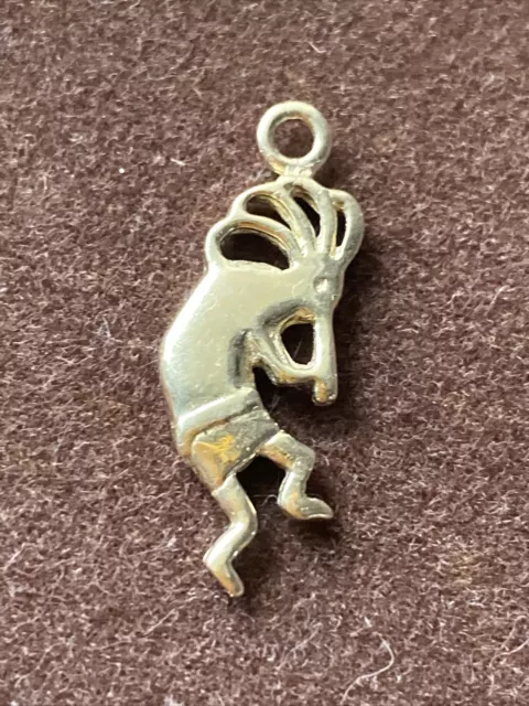 14K Yellow Gold Kokopelli Charm