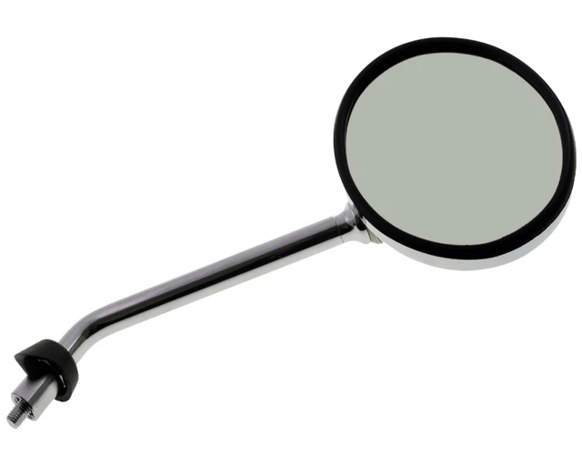 Rétroviseur FAR rond, chromé droite pour Vespa LX, LXV 50 125 150, Piaggio Liber
