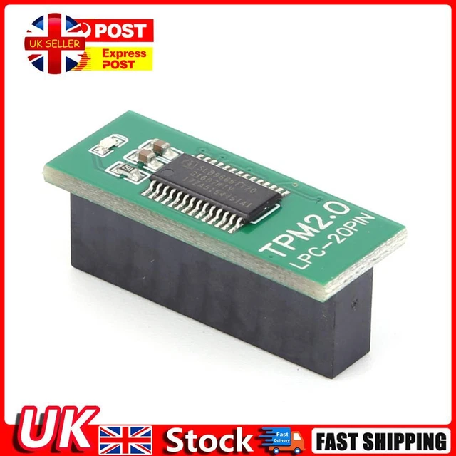TPM 2.0 LPC-20PIN Module Windows 11 Upgrade Test for ASUS GIGABYTE ...