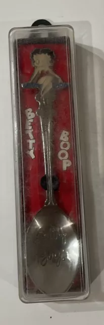 Vintage New Betty Boop Collector Spoon In Excellent Condition. Collector Quality