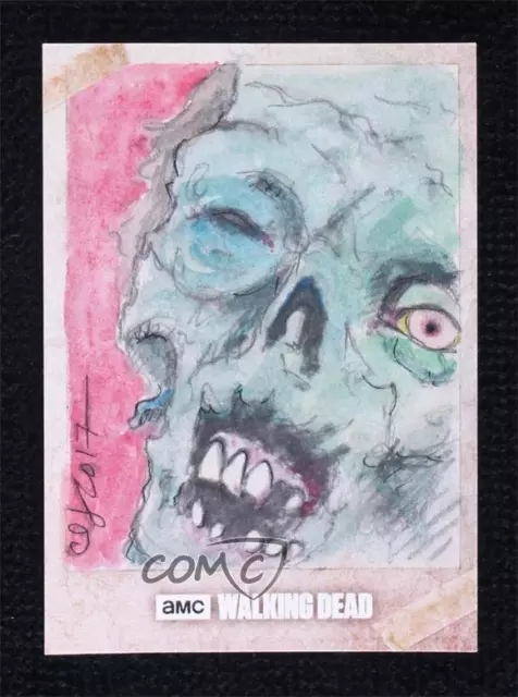 2017 Topps The Walking Dead Evolution Sketch Cards 1/1 Clinton Yeager