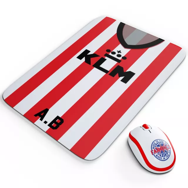 Personalised Brentford Mouse Mat Football Retro Shirt Mouse Pad Dad Gift VS12