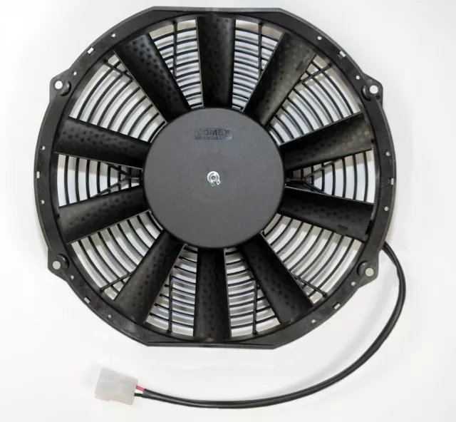 Revotec Universal Slim Line Engine Cooling Fan 9" (225mm) Puller/Sucker