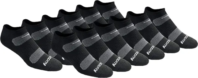 Men'S Multi-Pack Mesh Ventilating Comfort Fit Performance No-Show Socks