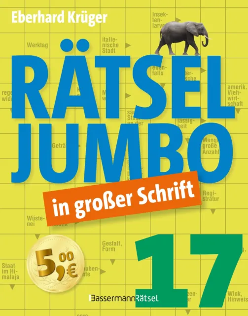 Rätseljumbo in großer Schrift 17 | Eberhard Krüger | Taschenbuch | 320 S. | 2024