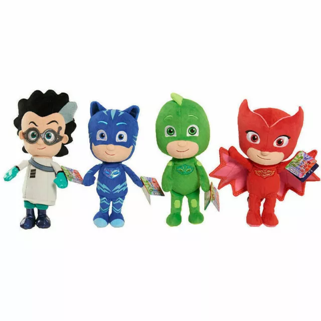 PJ Toys Masks Gekko Catboy Owlette Romeo Plush Doll Toys Stuffed Soft AU Seller