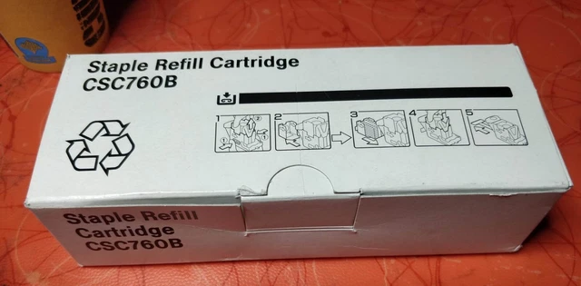 CSC760B Staple refill Cartridge Type 410806 Mit HP Heftklammer Magazin Box