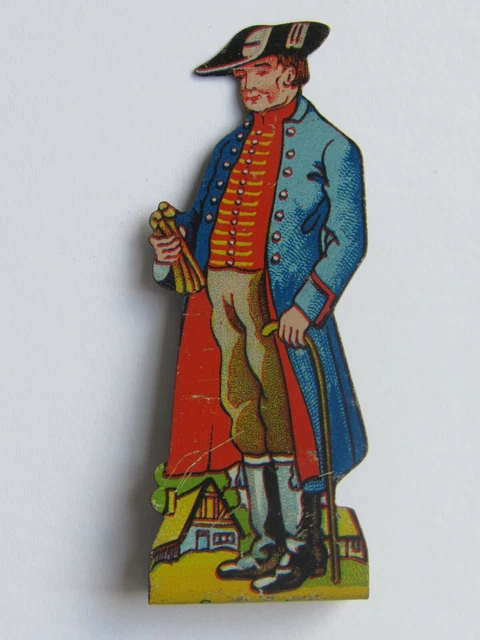 Büdo  Werbefigur , Blechfigur, Blechspielzeug Franke um 1930