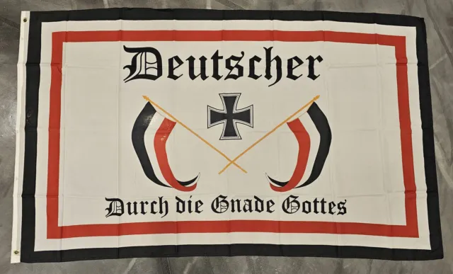 Flag Flag German Reich - German by the Grace of God - 90 x 150 cm