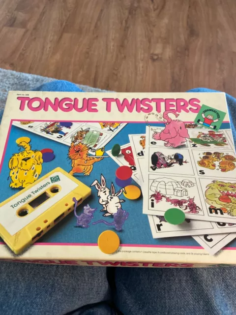 Tongue Twist'd Tongue Twister Board Game Games Hub Complete