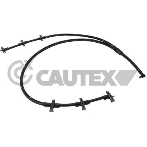 TOPRAN Tubo Ritorno Carburante 504 020 Per BMW Diesel Common-Rail - Lunghezza 1240 Mm, Con Valvola