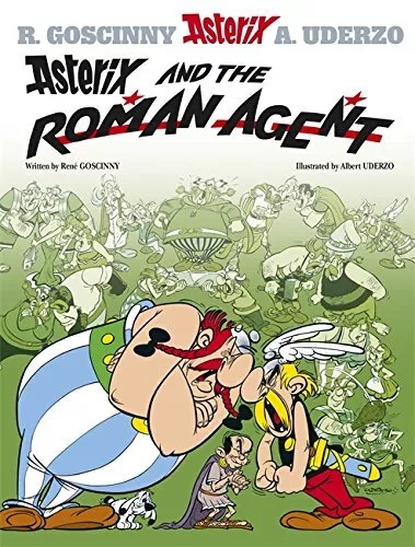 Asterix and the Roman Agent: Album 15 by Uderzo, Albert Hardback Book The Cheap