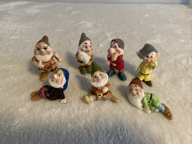 Walt Disney’s Snow White, The Seven Dwarfs Ceramic Figures