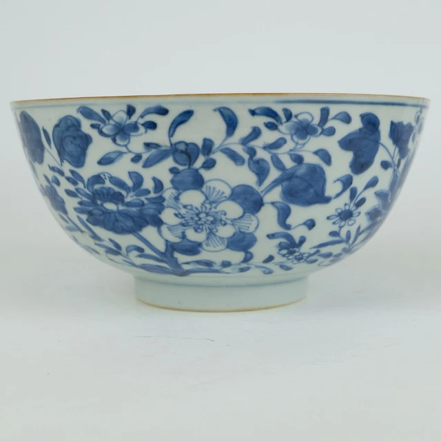 Épave du cargo Tek Sing Porcelaine Bol à Thé Bleu & Blanc