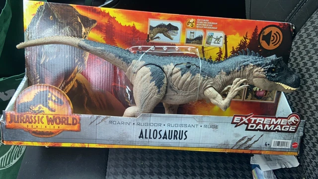 Jurassic World – Allosaurus 44,5 Cm Articulé Avec Sons – Mattel HFK06