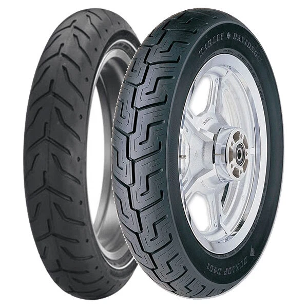 Set De Pneus Dunlop 130/60-19 61H D408 H.d. + 160/70-17 73H D401 H.d.