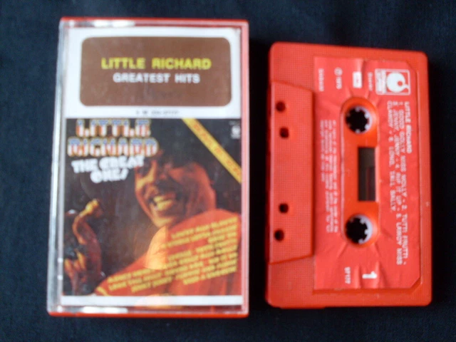 LITTLE RICHARD &&GREATEST Hit"" Cassette Compilation-PRESS BELGIUM 75 ...