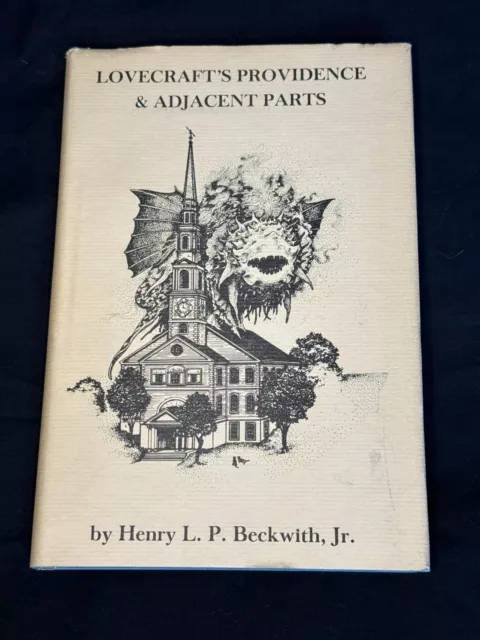 SIGNED H.P. Lovecraft's Providence • Book by Henry L.P. Beckwith Jr. (First ed.)