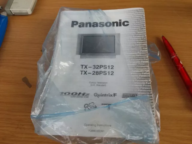 Panasonic TX-32PS12/TX28PS12 Operations Istruzioni 3