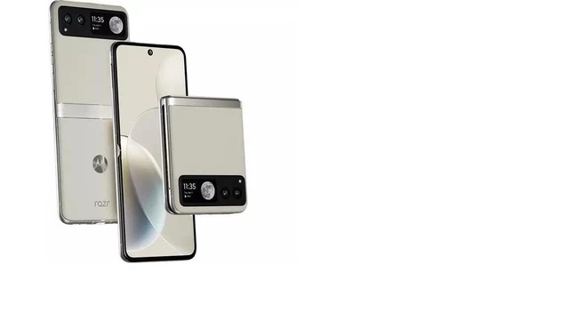 MOTOROLA Razr 40 - 256 GB, Vanilla Cream-REFURB-A