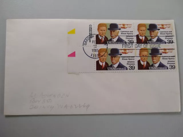 Posted Plain Letter Cover (from Garden City, New York)