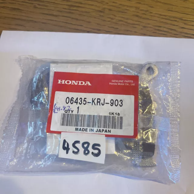 Ebay 4585 Honda Pad Set, Rr (Nas)
