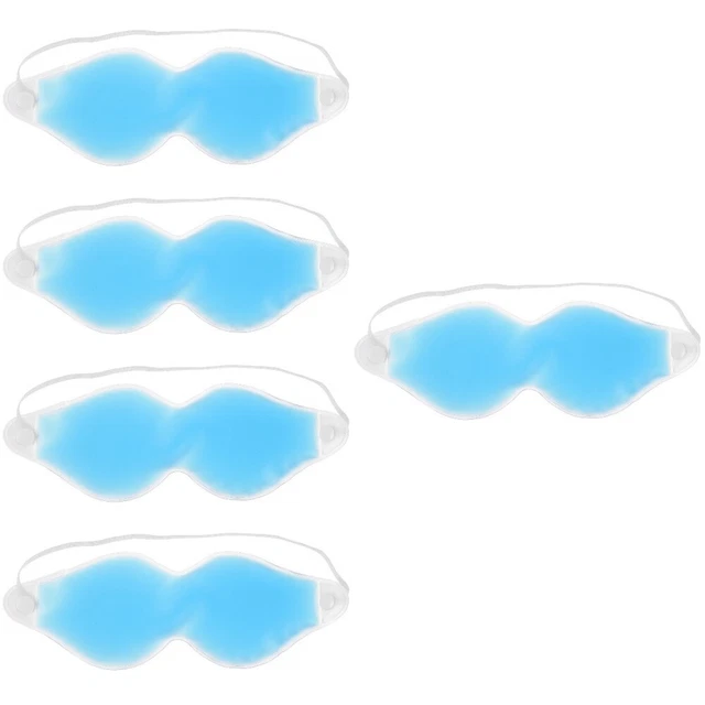 5x Reusable Cold Compress Ice Pack For Eyes Eye Cooling Mask for Adults Eyes
