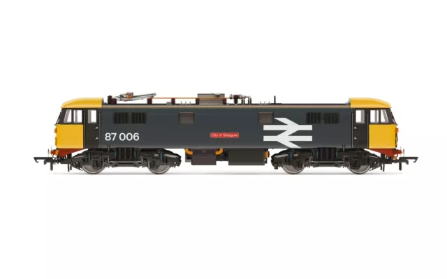 Hornby R30030 BR (Large Arrow) Cl87 87 006 'Crewe Works' Locomotive, Grey