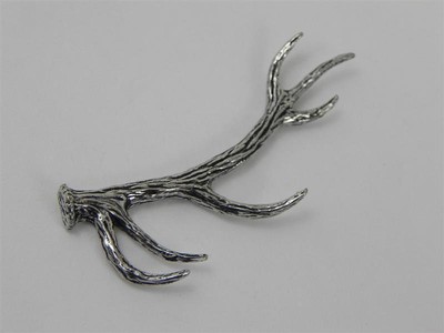 Antler Red Deer Antler Cervi Asta Bastone Lancio Pin Spilla Spilletta Hutnadel 