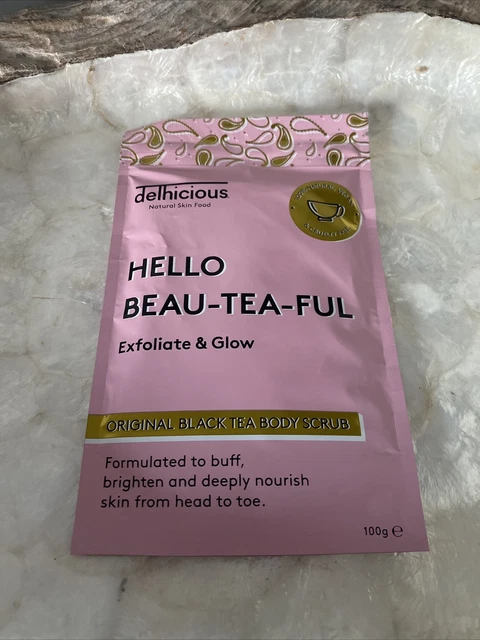 Delicioso Exfoliante Corporal De Té Negro Original 100 G